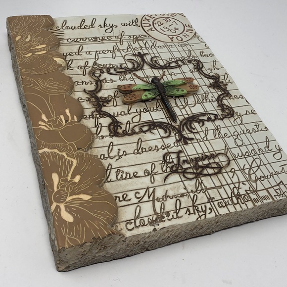 Dragonfly wall hanging wall plaque resin - Picture 3 of 15